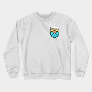 Cascades Retro Badge Crewneck Sweatshirt